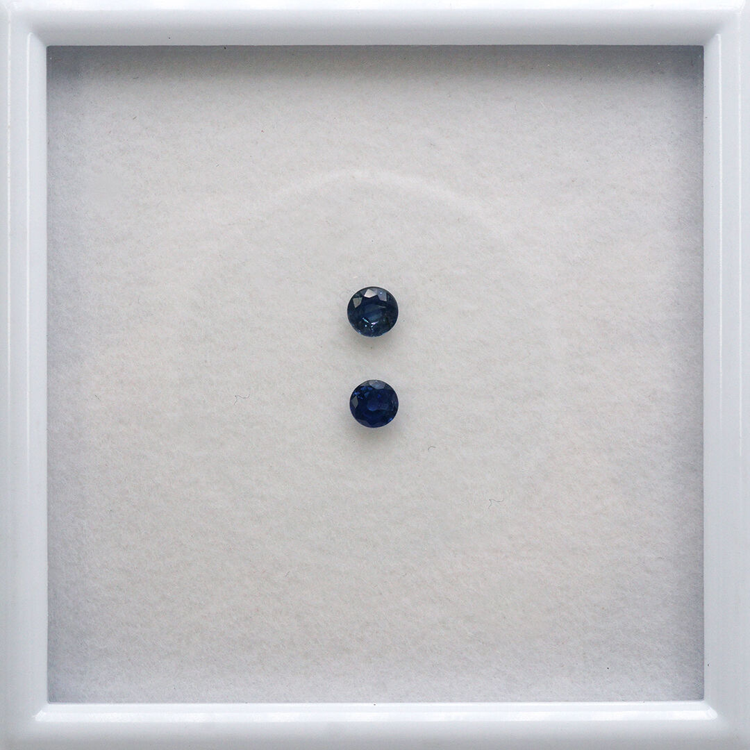 Szafir, Okrągły, 4 mm