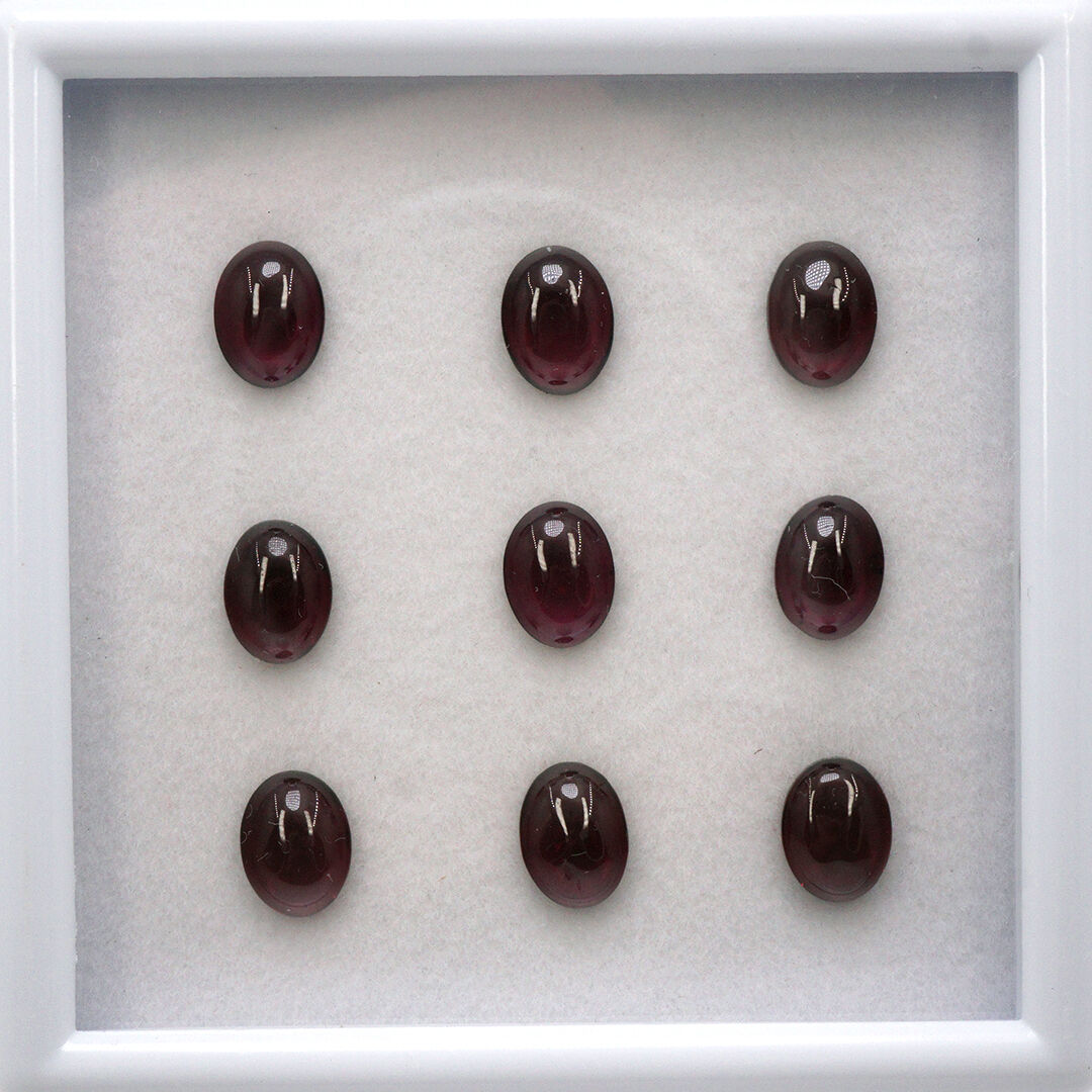 Granat, Owalny, 8x6 mm