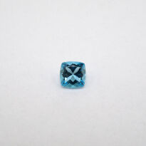 Topaz - Swiss Blue, Poduszka, 6x6 mm - 2