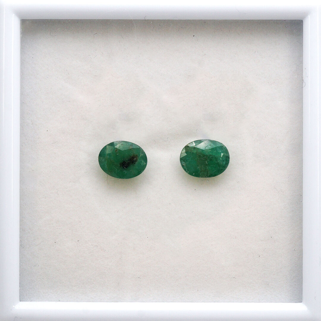 Szmaragd, Owalny, 9x7 mm