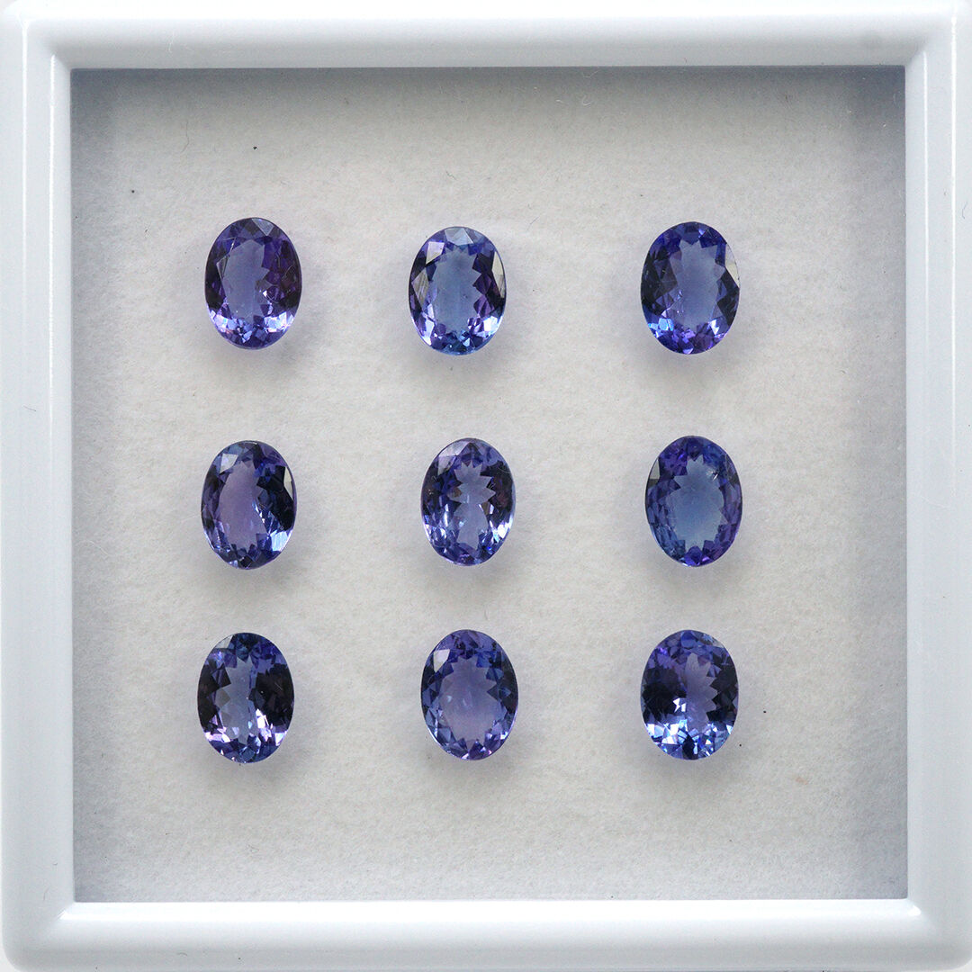 Tanzanit, Owalny, 8x6 mm